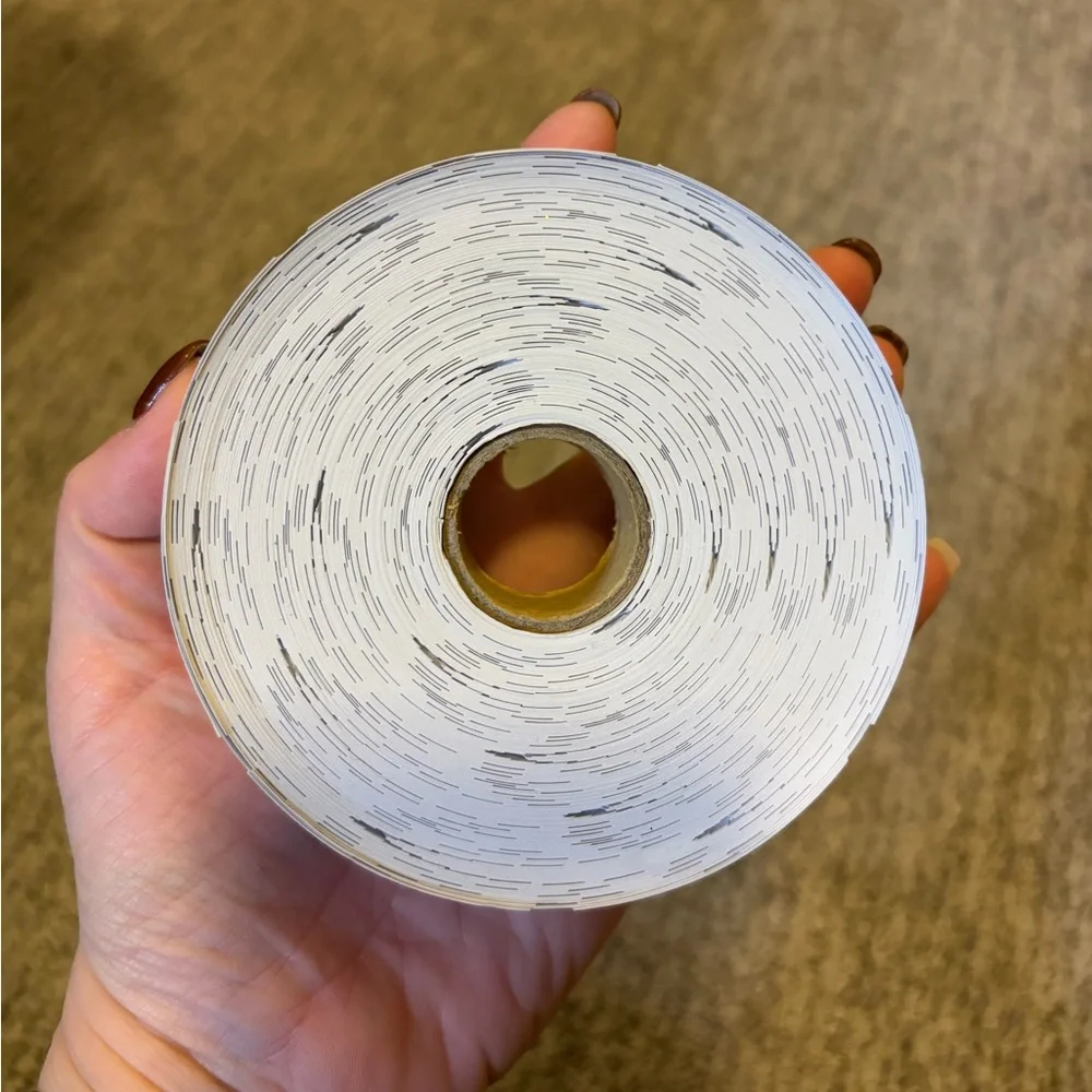 Drink Ticket Roll - White